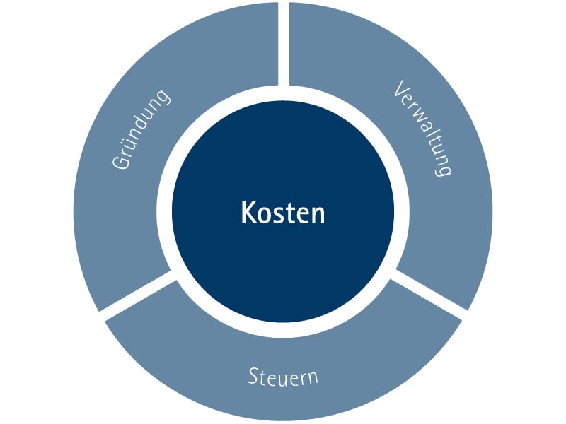Grafiken_Folder Stiftungen_Grafik_Stiftung Liechtenstein_Kosten