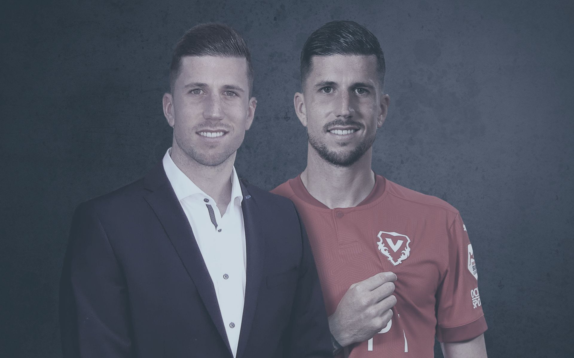Zwischen Fussball-Trikots und Anzügen